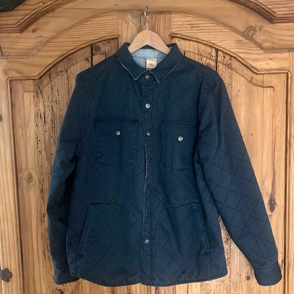 Men’s Faherty quilted jacket